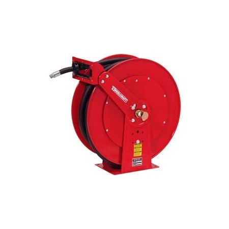 Reelcraft 1" Hose Diameter, 50' Length, 50 psi Max. Pressure, Ball-bearing style FD84050 OLP